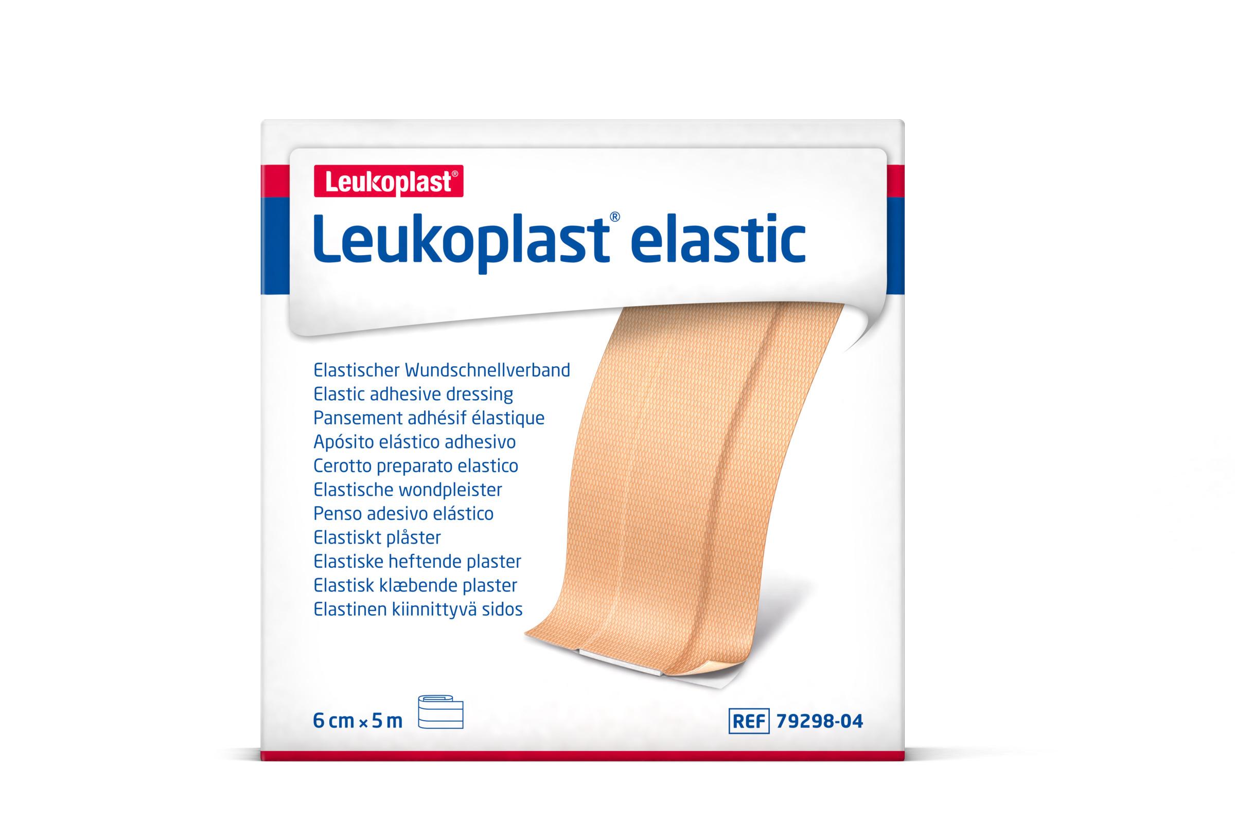 LEUKOPLAST ELASTIC 5MX6CM
