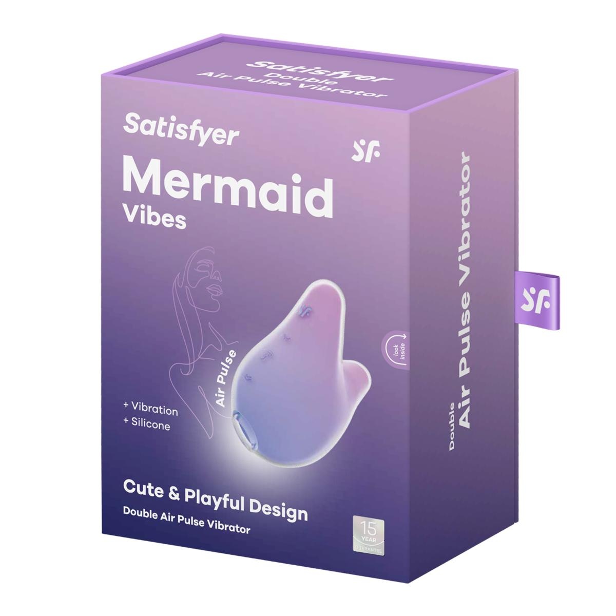 SATISFYER MERMAID VIBES VIOLET/ROZE