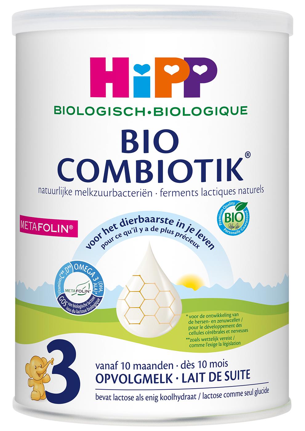 HIPP BIO 3 GROEIMELK COMBIOTIK 12MND -NL-BIO-01