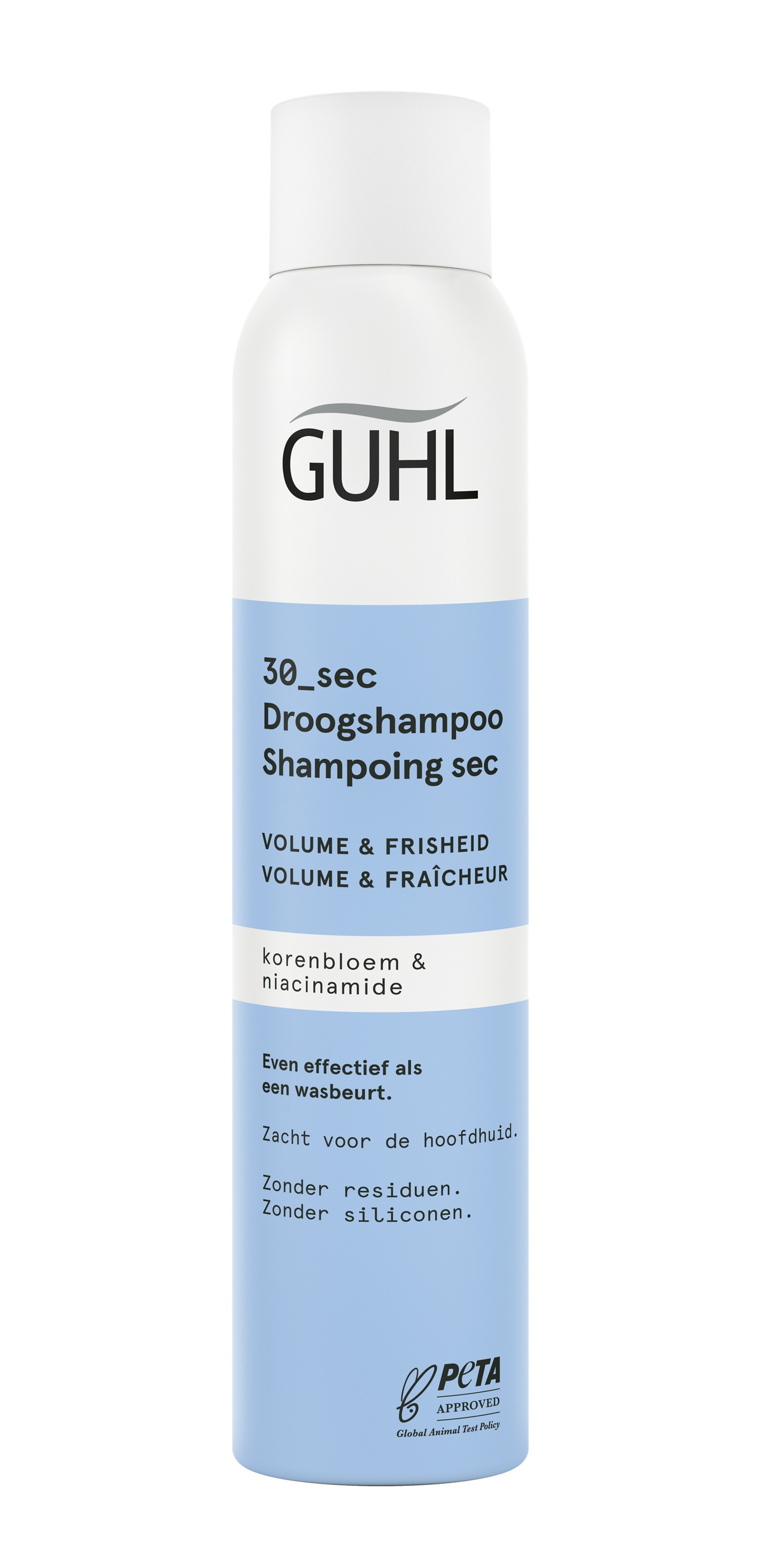GUHL DROOGSHAMPOO 30 SEC VOLUME EN FRISHEID