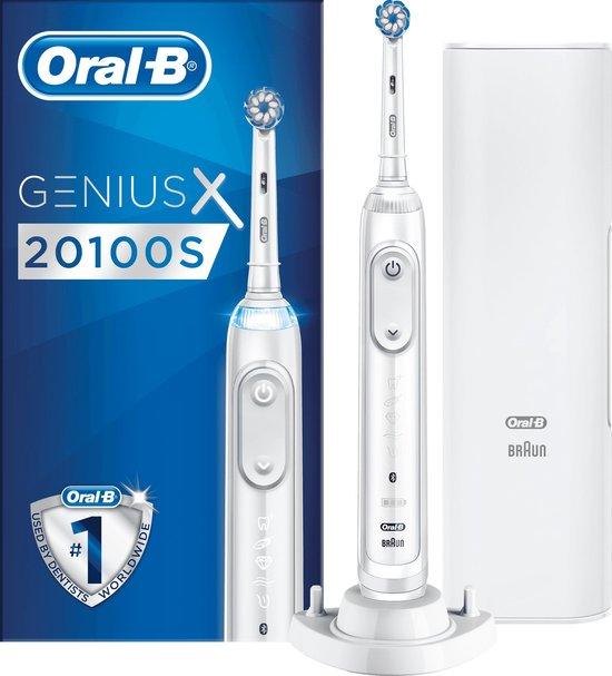 ORAL-B ELEKTRISCHE TANDENBORSTEL GENIUS X 20100S WIT