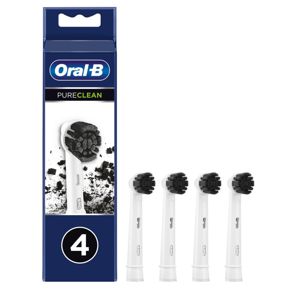 ORAL-B ELEKTRISCHE TANDENBORSTEL REFILL PURE CLEAN CHARCOAL