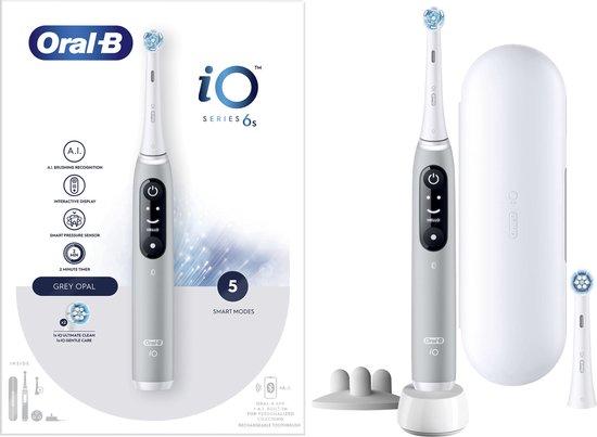 ORAL-B ELEKTRISCHE TANDENBORSTEL IO SERIE 6S GRIJS
