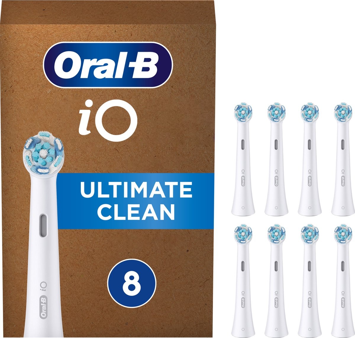 ORAL-B ELEKTRISCHE TANDENBORSTEL REFILL IO ULTIMATE CLEAN WHITE