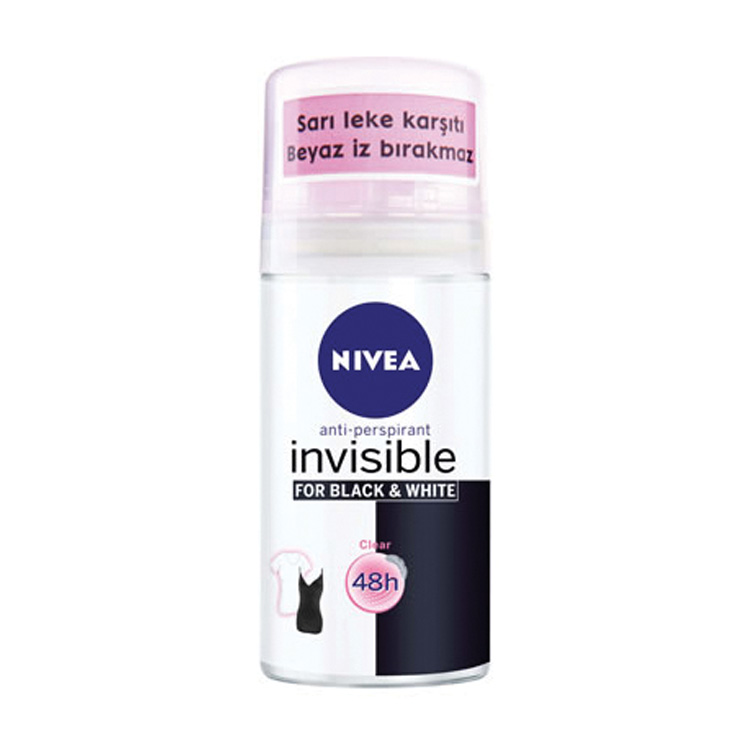 MINI NIVEA DEOSPRAY INVISIBLE BLACK WHITE