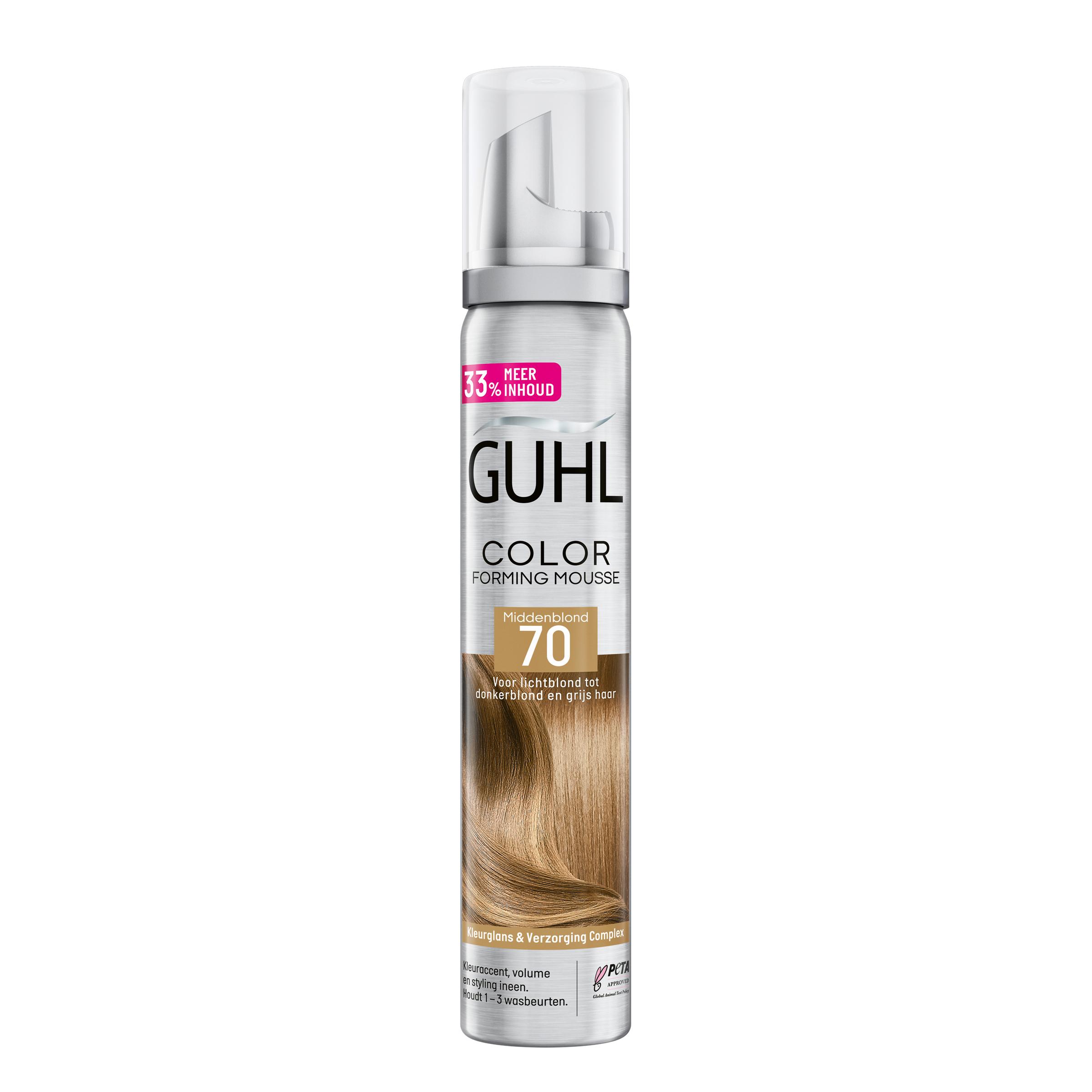 GUHL COLOR FOAMING MOUSSE 70 MIDDENBLOND