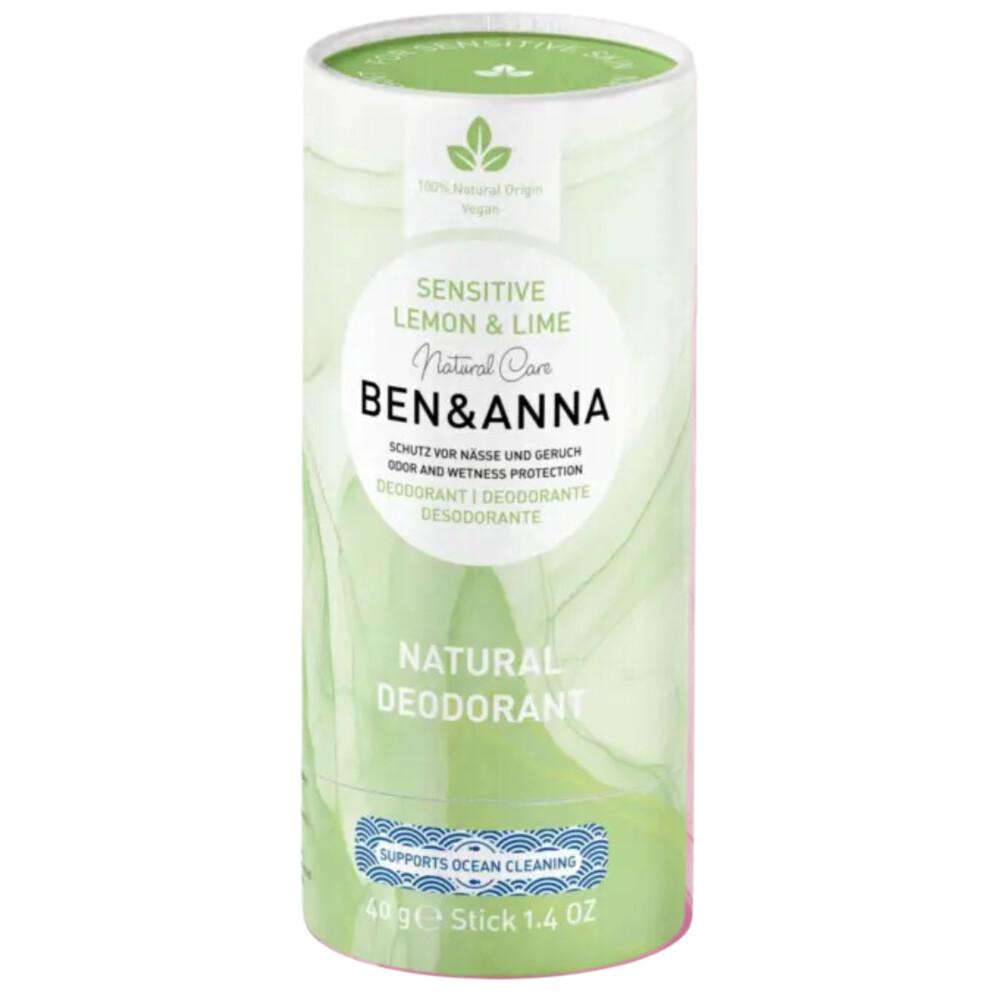 BEN   ANNA DEOSTICK LEMON LIME SENSITIVE PUSH UP CARTON