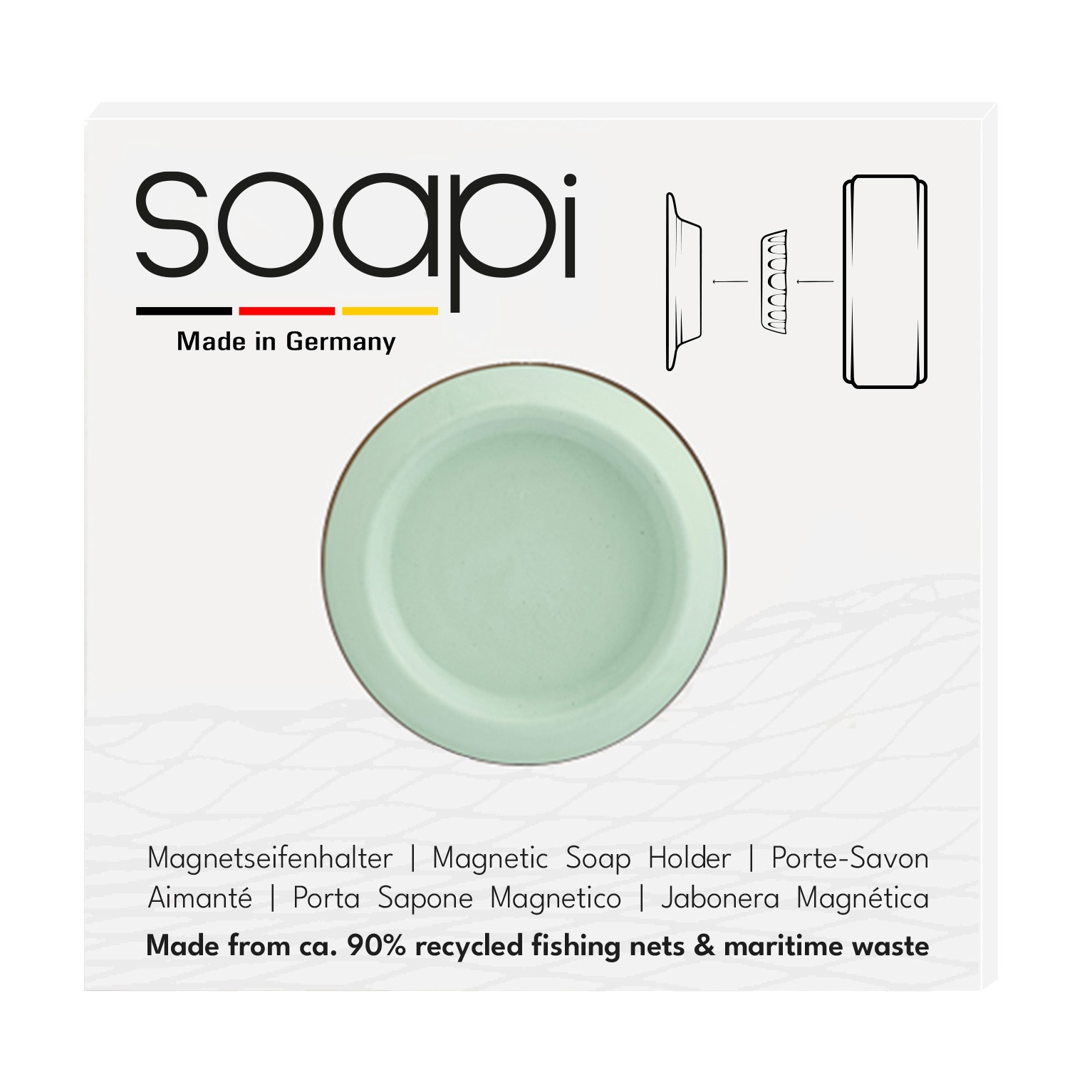 SOAPI MAGNETISCHE ZEEPHOUDER MINT