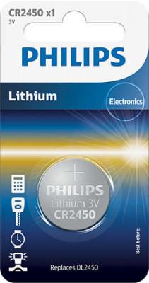 PHILIPS LITHIUM CR2450 3V