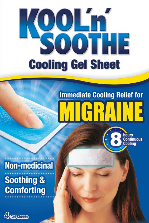 KOOL N SOOTHE  MIGRAINE STRIPS