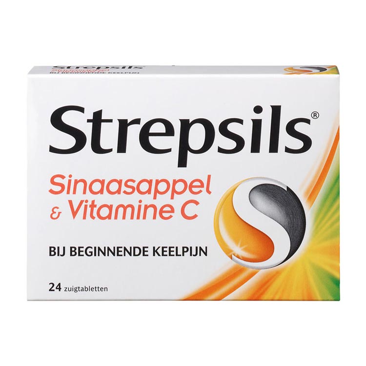 STREPSILS SINAASAPPEL   VIT C