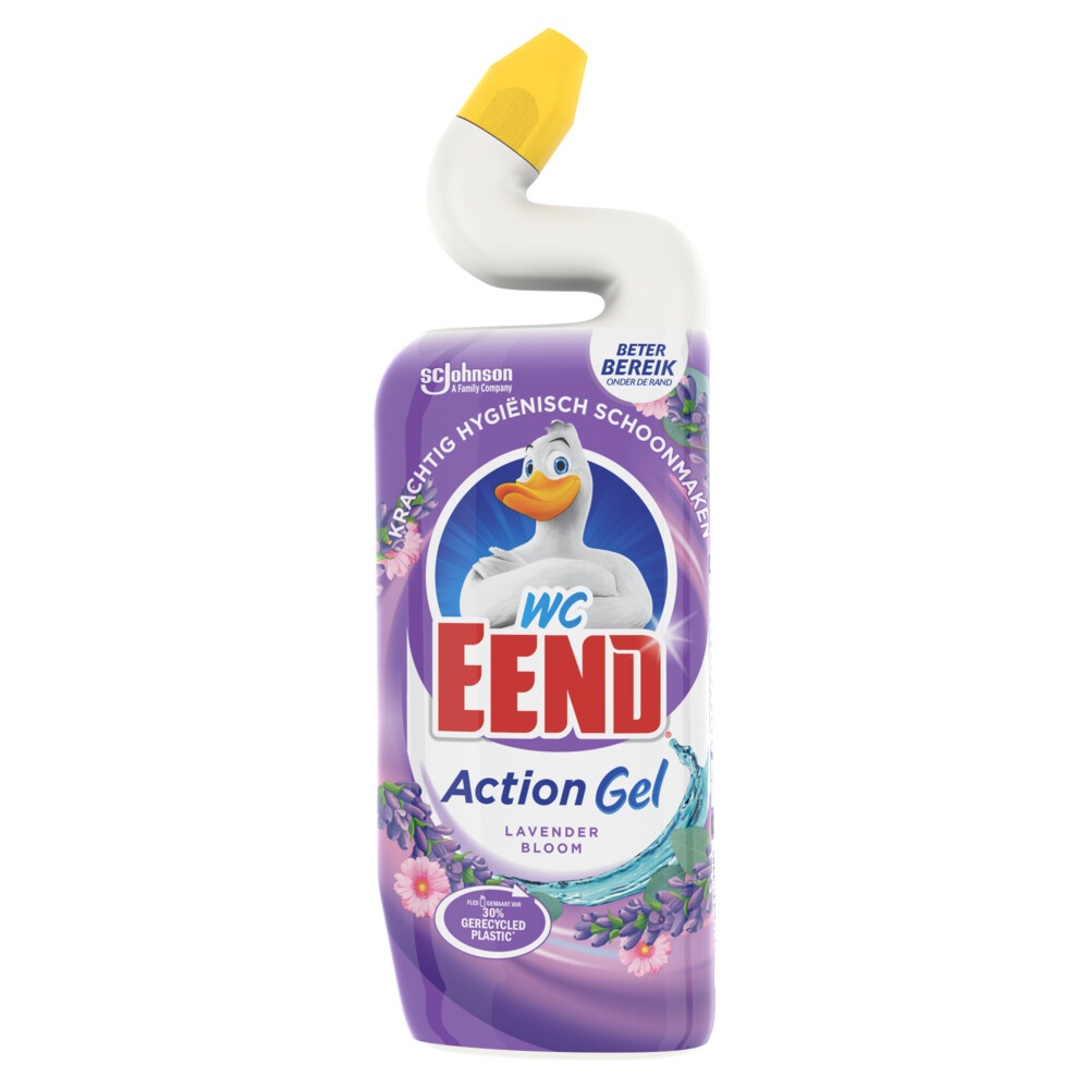 WC EEND TOILETREINIGER ACTION GEL LAVENDEL FRESH