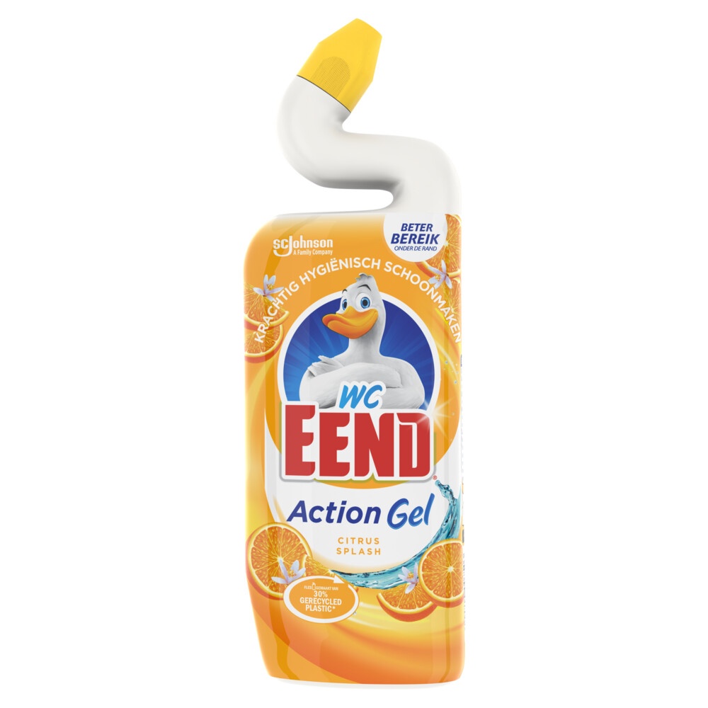 WC EEND TOILETREINIGER ACTION GEL CITRUS SPLASH