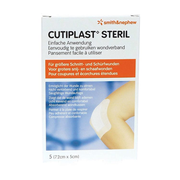CUTIPLAST 7.2X5CM STER 76825