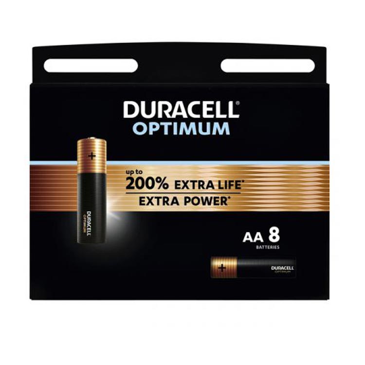 DURACELL OPTIMUM ALKALINE AA LR6