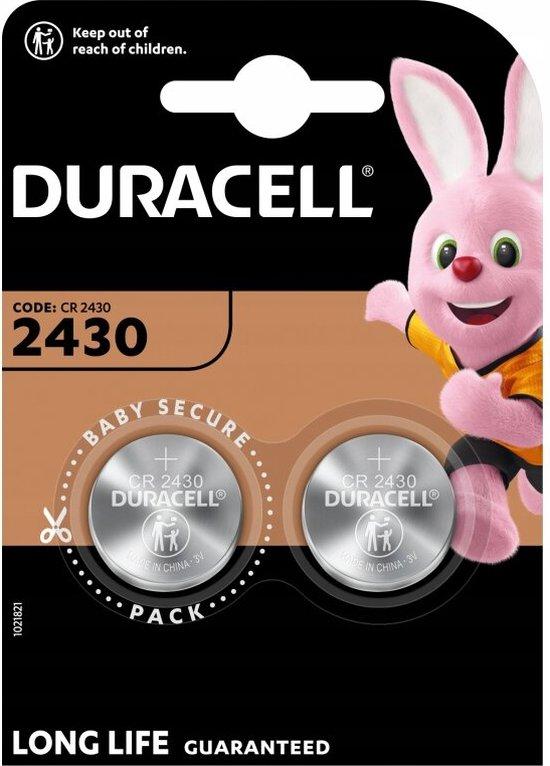 DURACELL LITHIUM KNOOPCEL CR2430 3VOLT