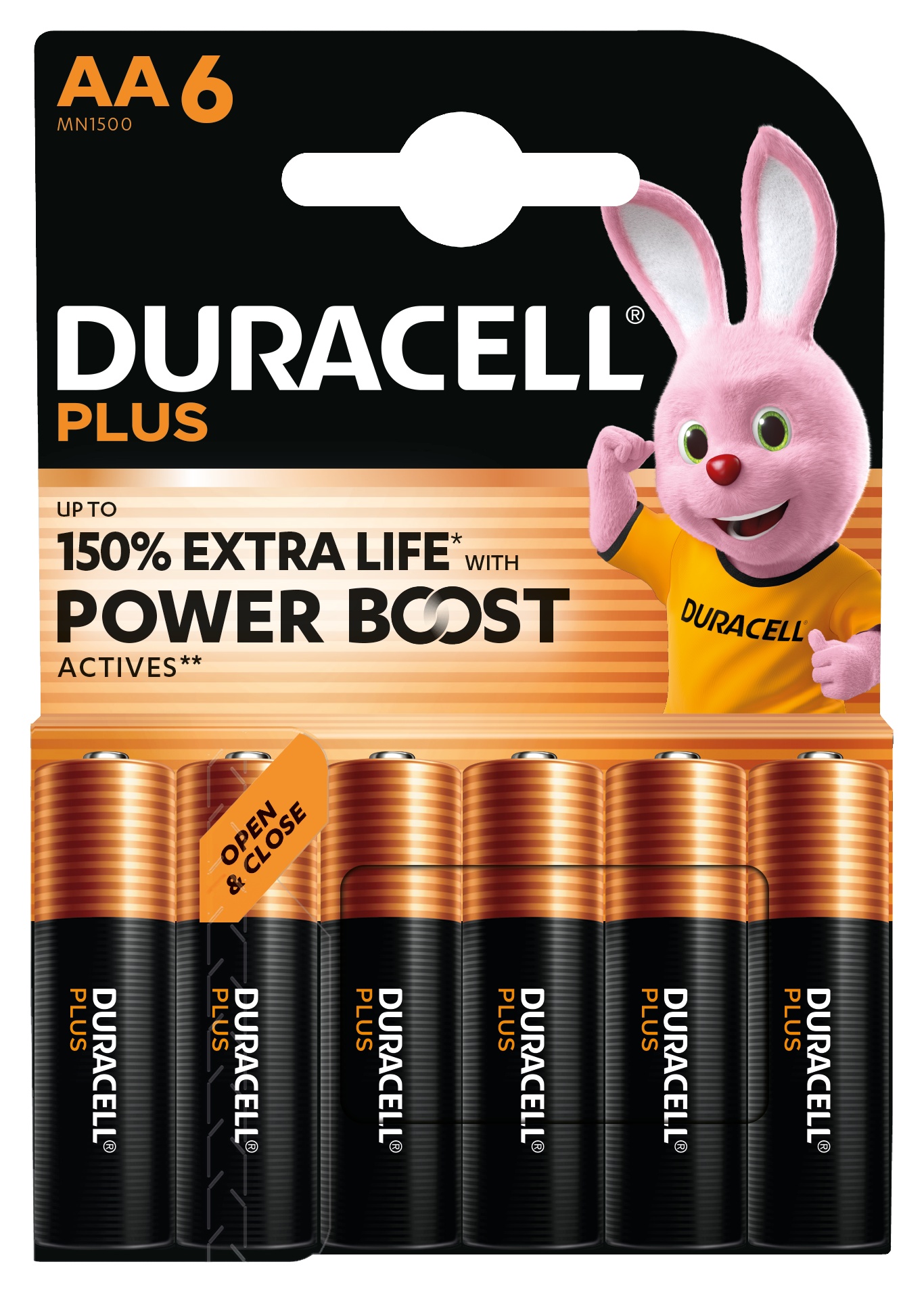 DURACELL PLUS POWER BOOST MN1500 AA