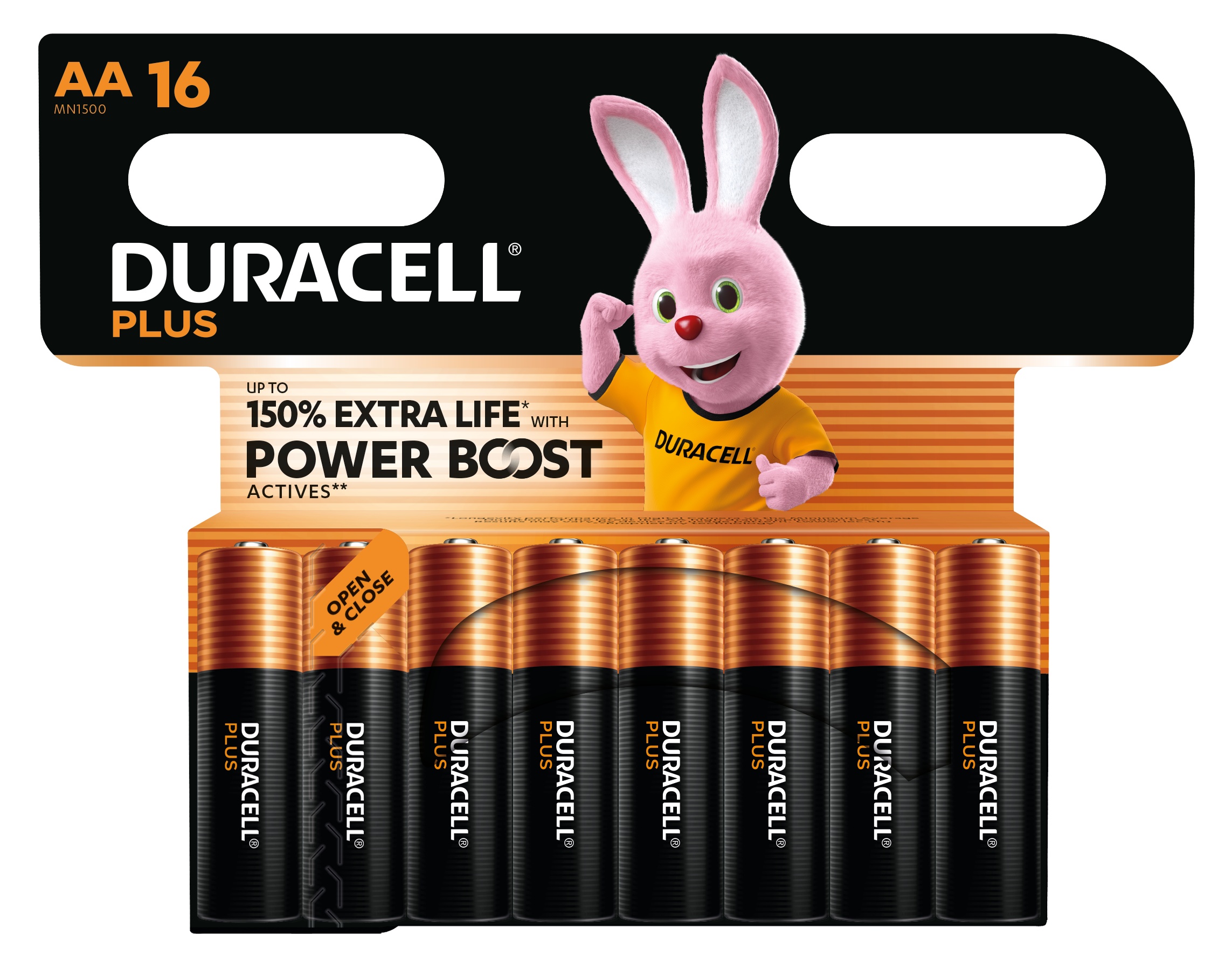 DURACELL PLUS POWER BOOST MN1500 AA