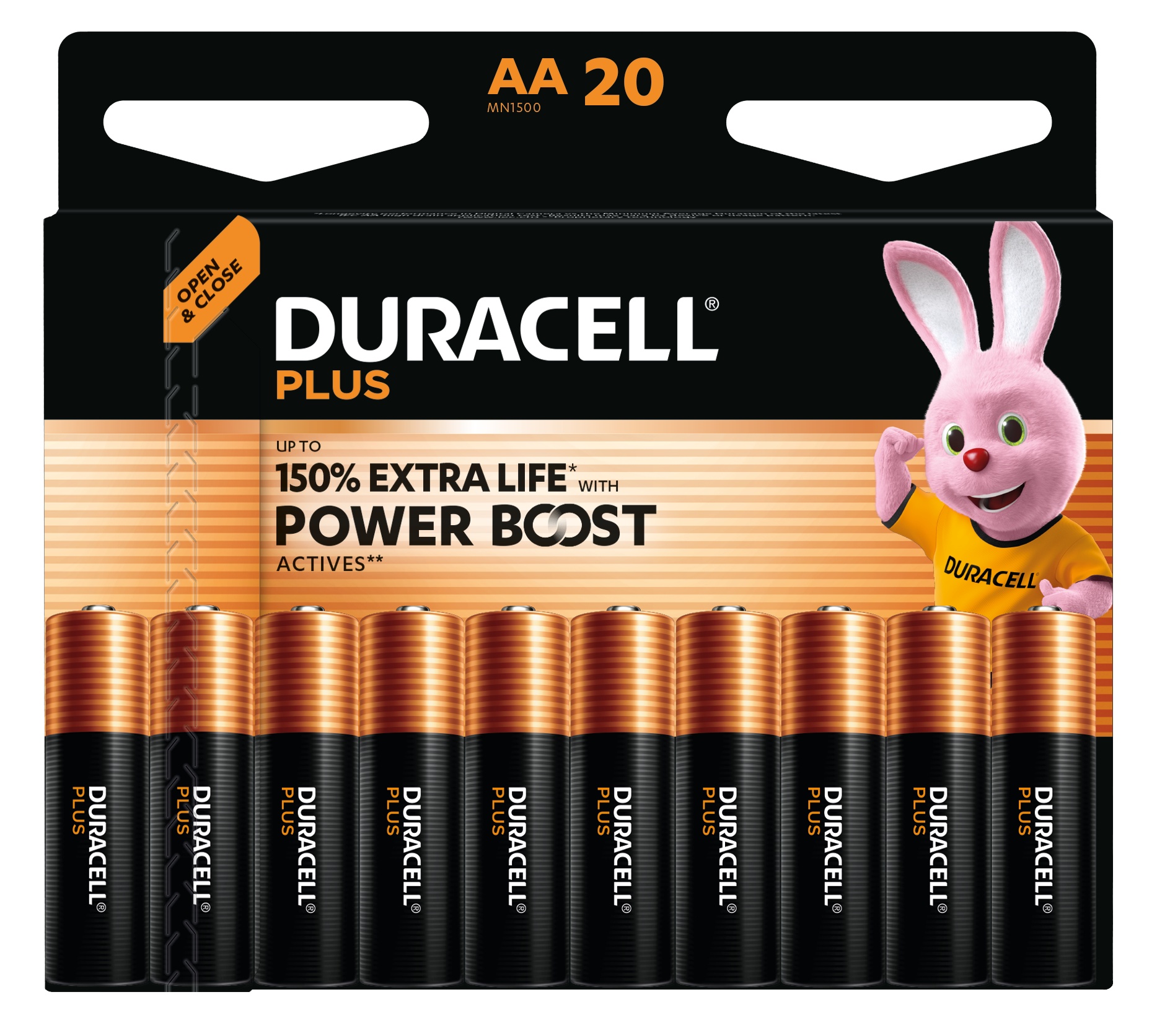 DURACELL PLUS POWER BOOST MN1500 AA