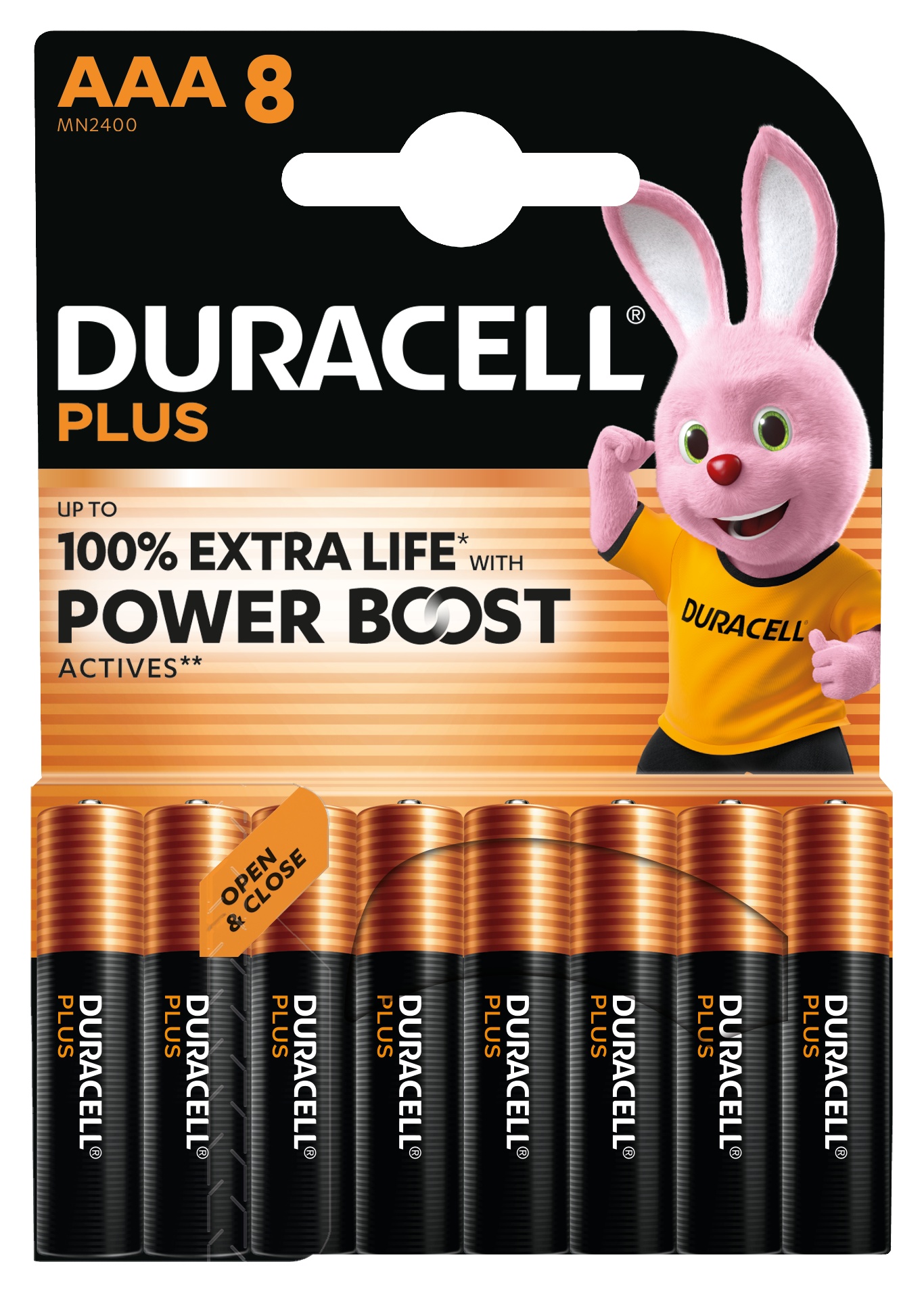 DURACELL PLUS POWER BOOST MN2400 AAA