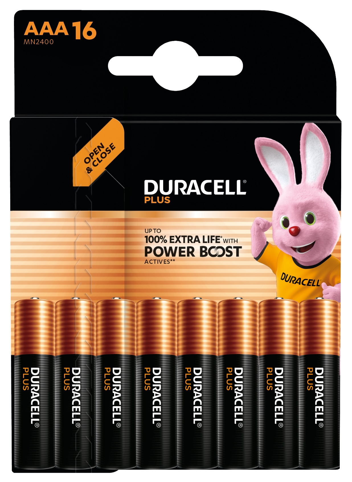 DURACELL PLUS POWER BOOST MN2400 AAA