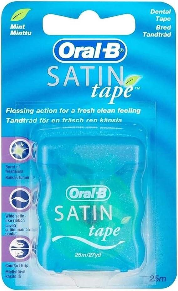 ORAL-B FLOSS SATIN TAPE MINT