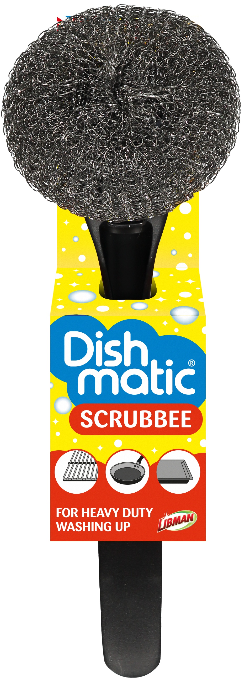 DISHMATIC STAALBORSTEL VULBAAR