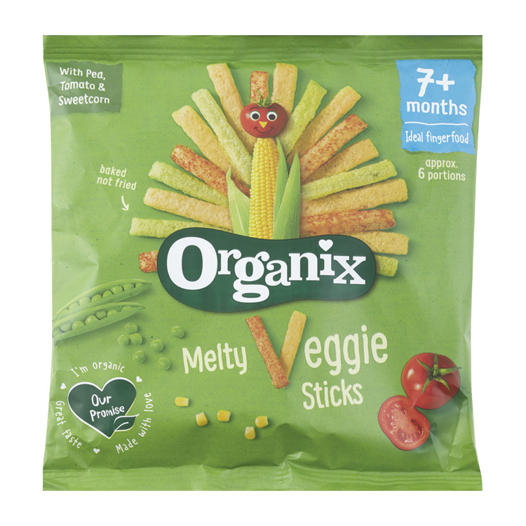ORGANIX GOODIES BIO MELTY VEGGIE STICKS 7 MND -NL-BIO-01