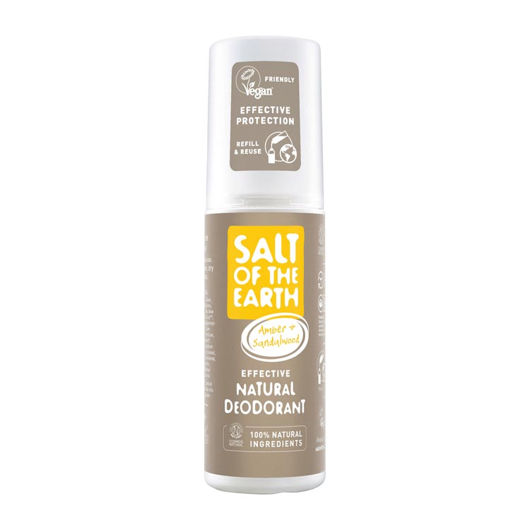 SALT OF THE EARTH DEOSPRAY AMBER   SANDALWOOD