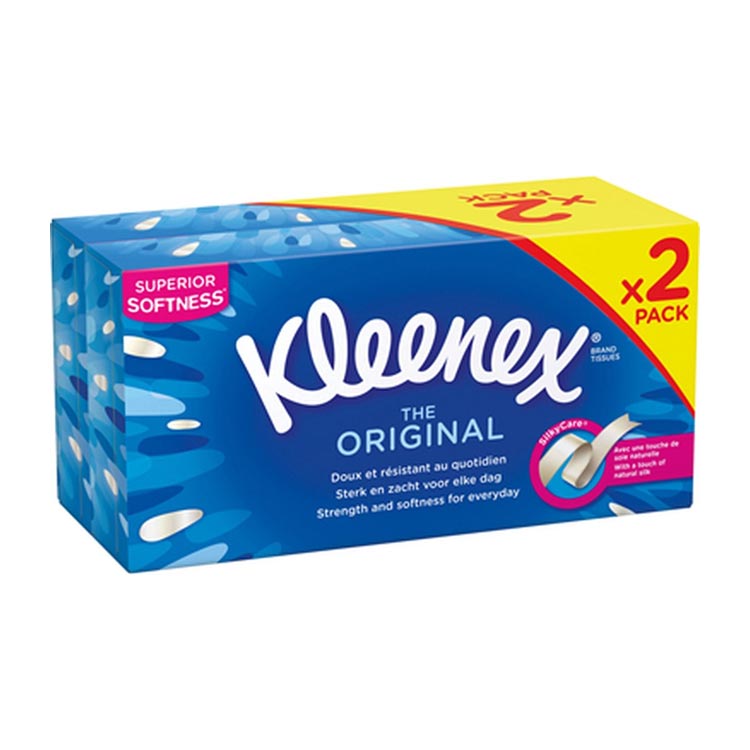 KLEENEX TISSUES ORIGINAL DUOBOX
