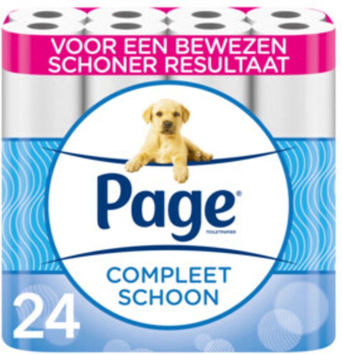 PAGE TOILETPAPIER COMPLEET SCHOON 24 ROL