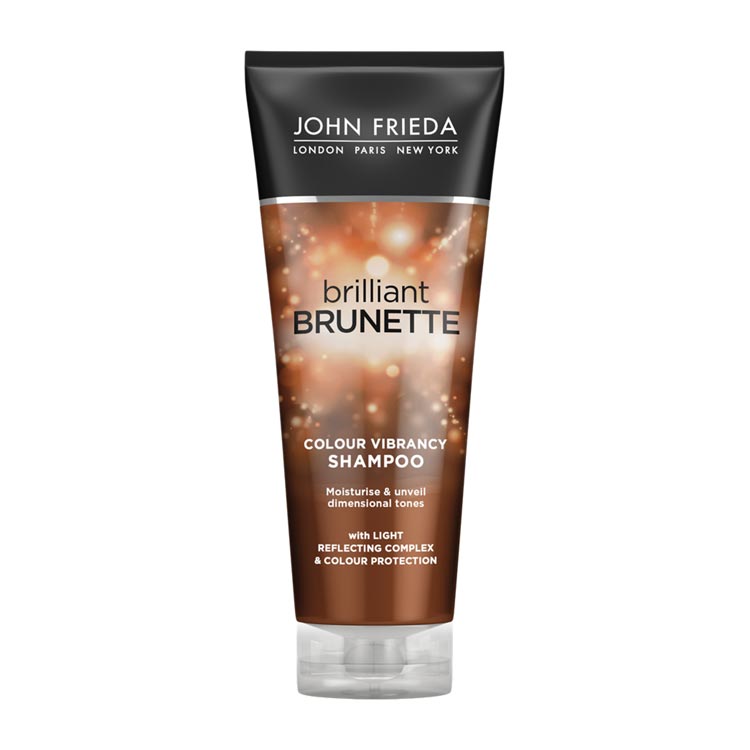 JOHN FRIEDA BRILLIANT BRUNETTE SHAMPOO COLOR VIBRANCY