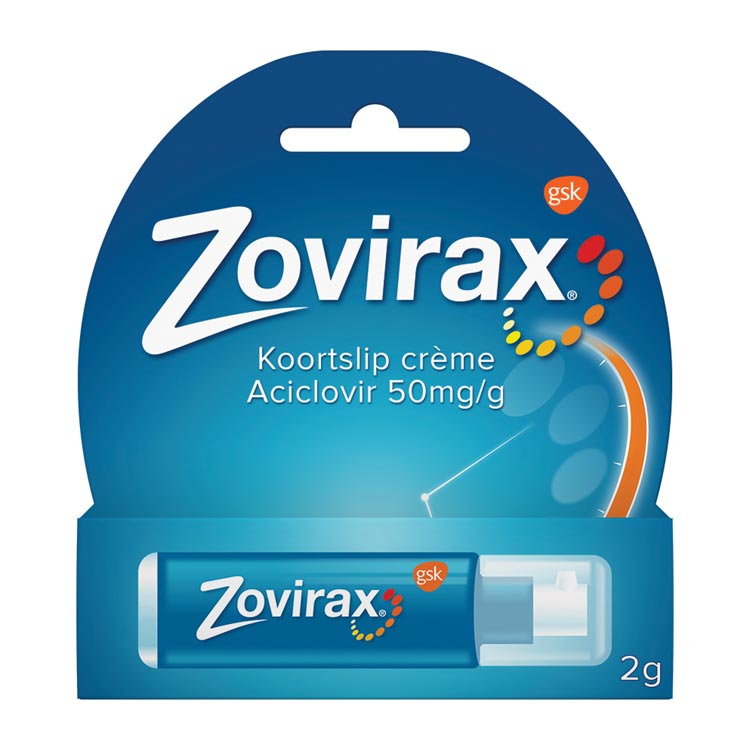 ZOVIRAX KOORTSLIP CREME POMP