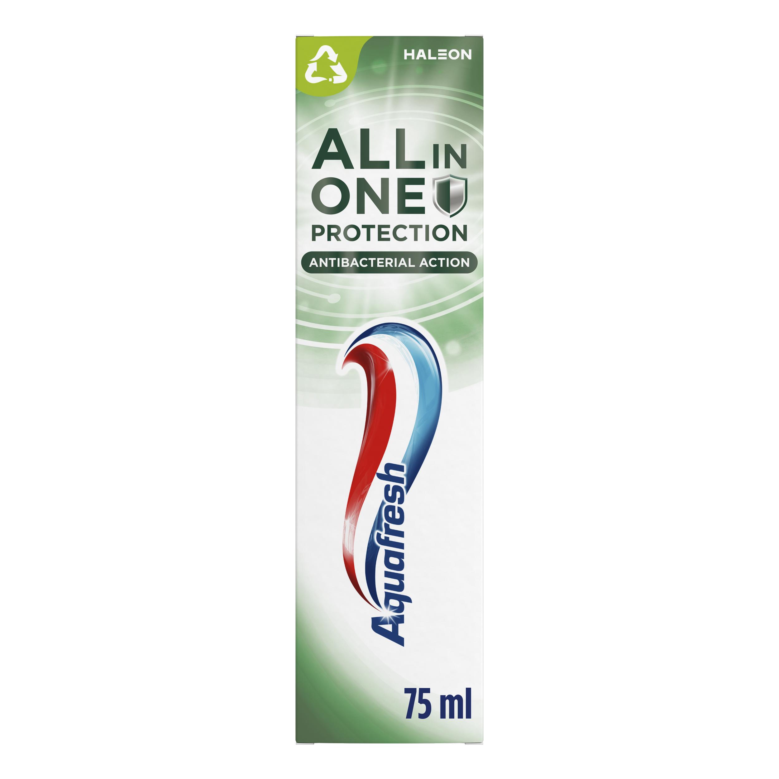 AQUAFRESH TANDPASTA ALL IN ONE ANTIBACTERIAL ACTION