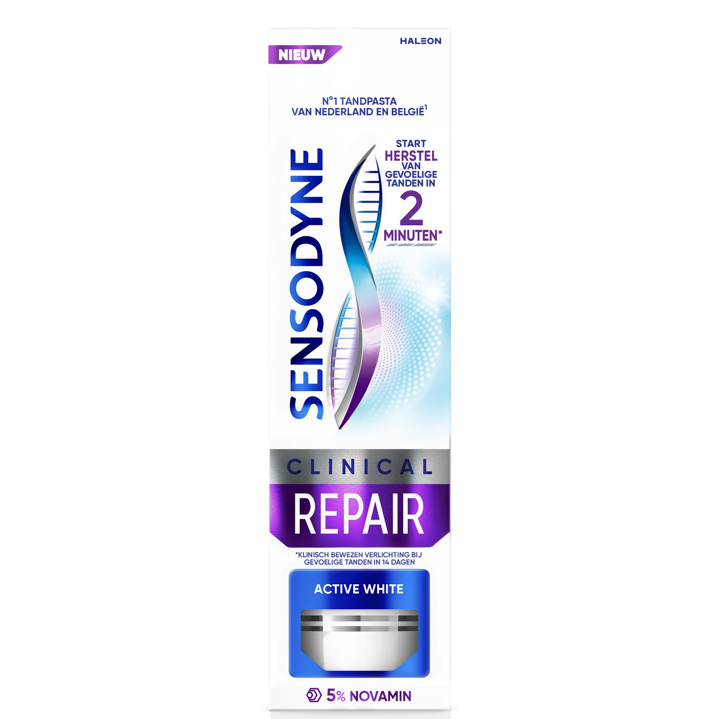 SENSODYNE TANDPASTA CLINICAL RAPID ACTIVE WHITE