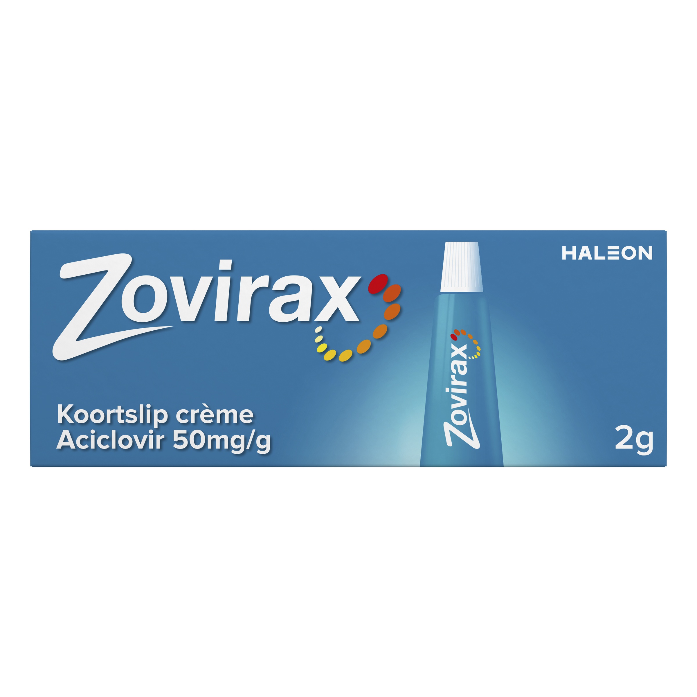ZOVIRAX KOORTSLIP CREME TUBE