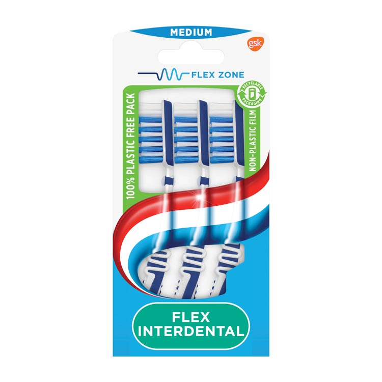 AQUAFRESH TANDENBORSTEL FLEX INTERDENTAL MEDIUM