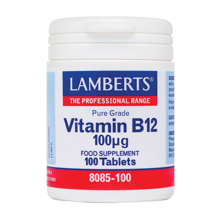 LAMBERTS VITAMINE B12 100MCG