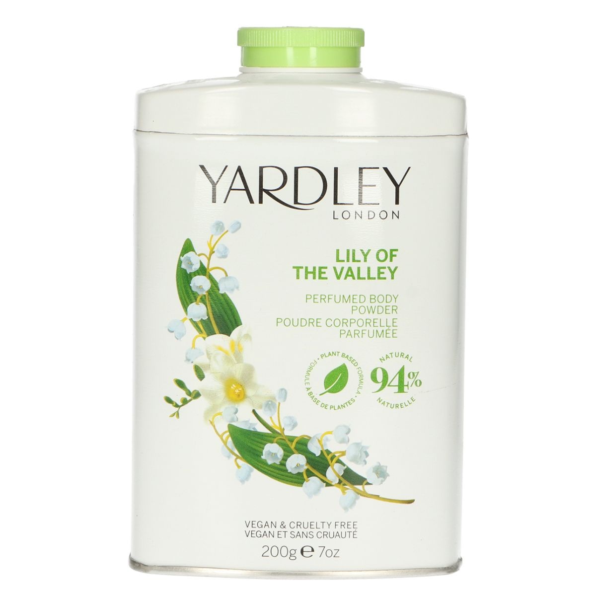 YARDLEY LONDON LILY OF THE VALLEY TALKPOEDER