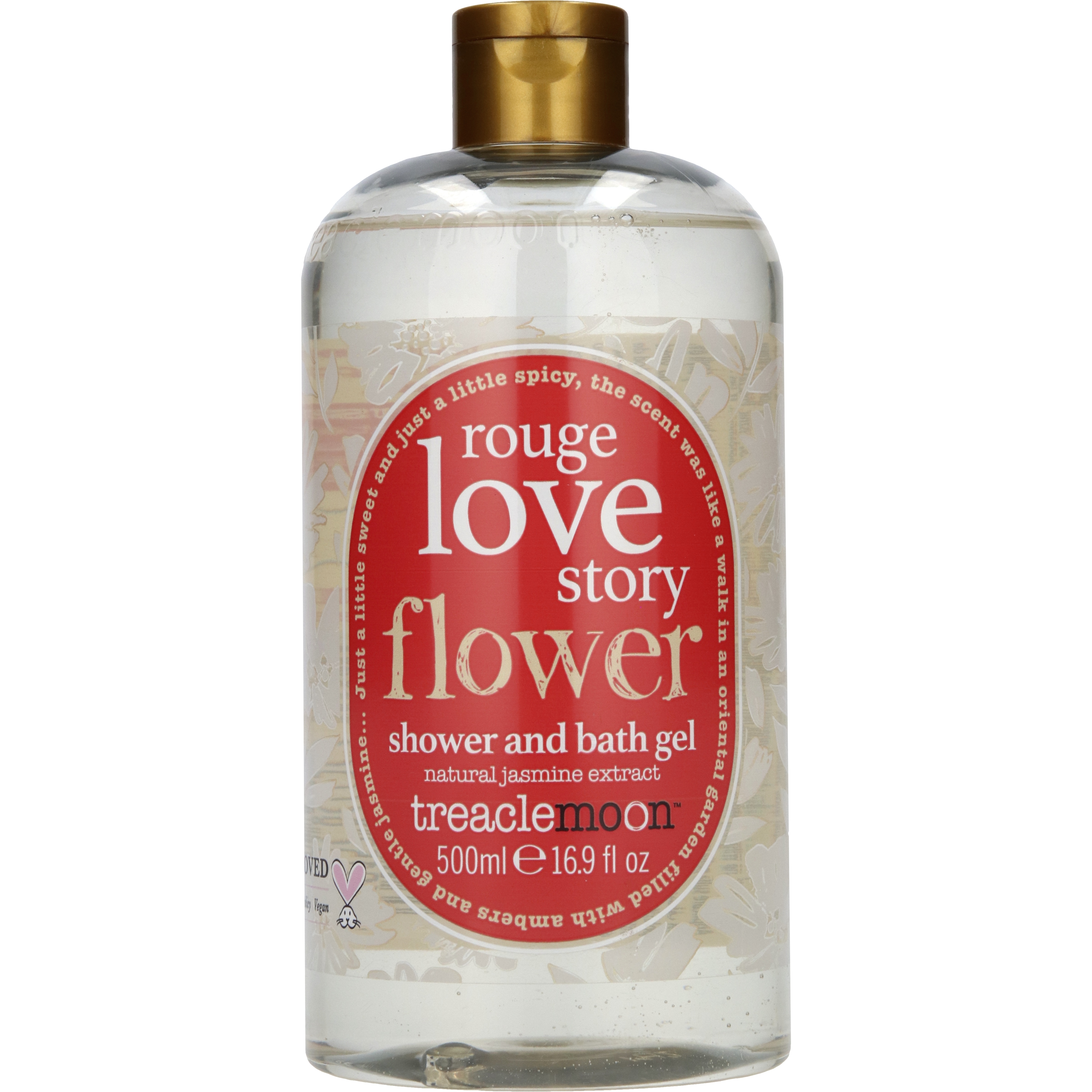 TREACLEMOON BATH   SHOWER GEL ROUGE LOVE STORY