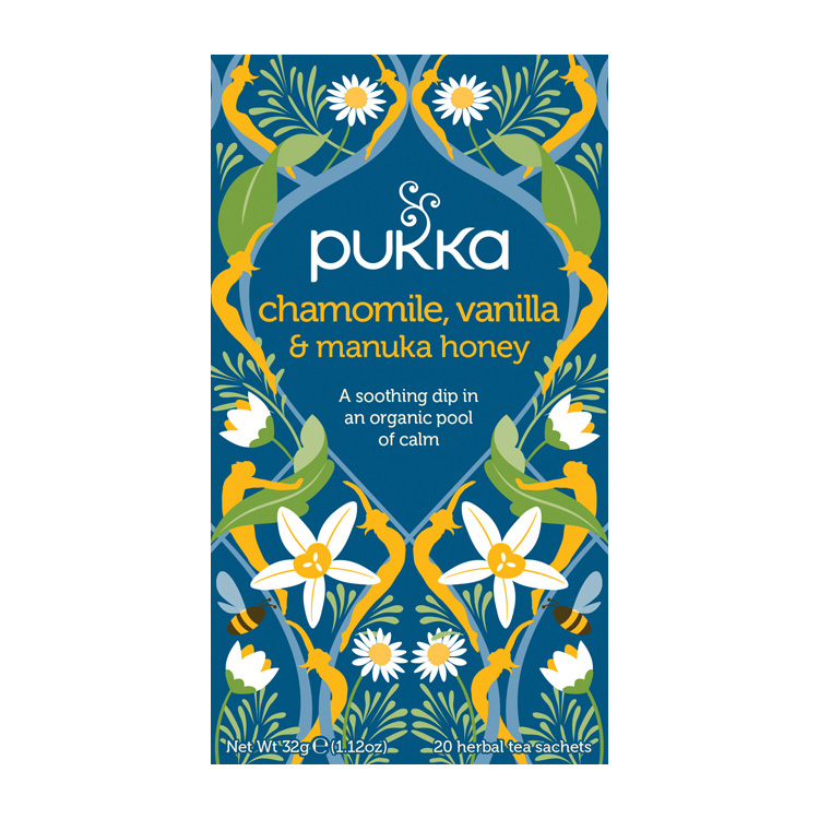 PUKKA THEE CHAMOMILE VANILLA MANUKA -NL-BIO-01