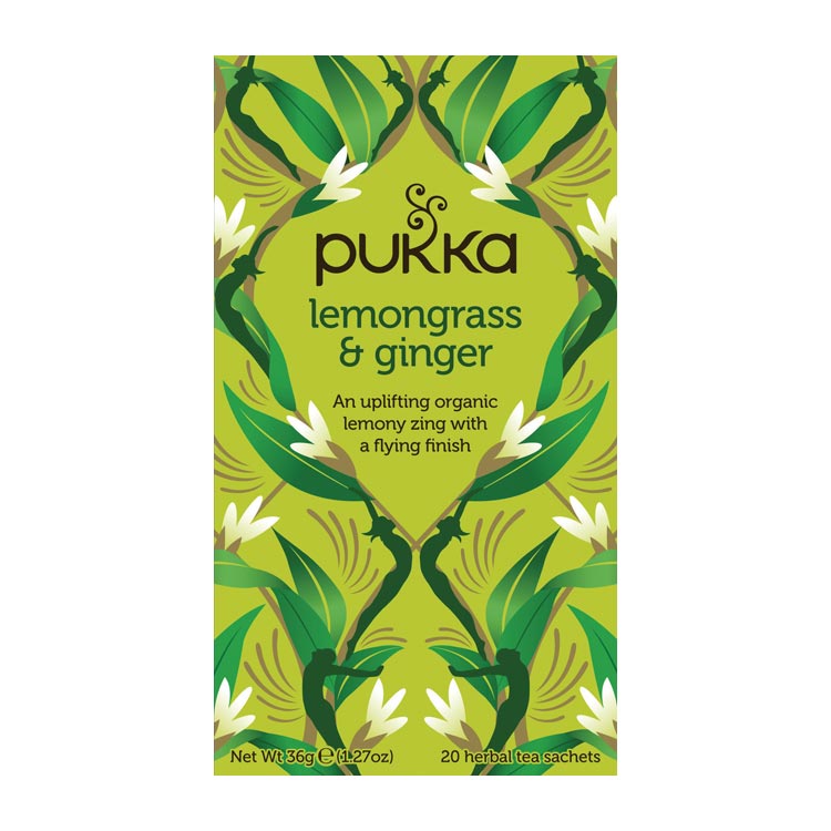 PUKKA THEE LEMONGRASS   GINGER -NL-BIO-01