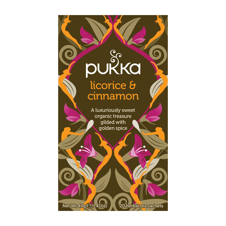 PUKKA THEE LICORICE   CINNAMON -NL-BIO-01