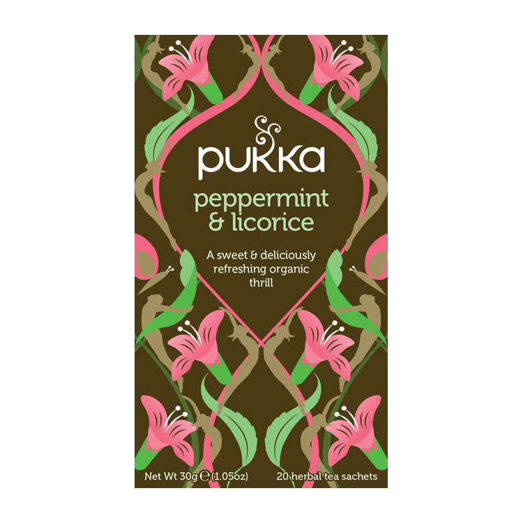 PUKKA THEE PEPPERMINT   LICORICE HERBAL -NL-BIO-01