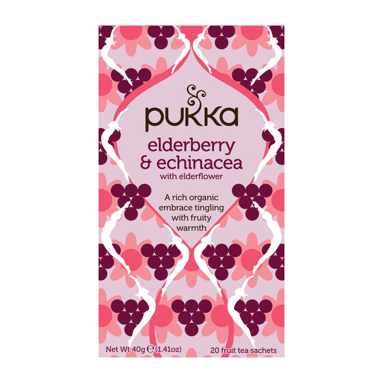 PUKKA THEE ELDERBERRY   ECHINACEA -NL-BIO-01