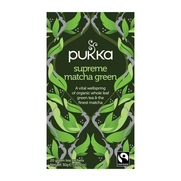 PUKKA THEE SUPREME MATCHA GREEN -NL-BIO-01