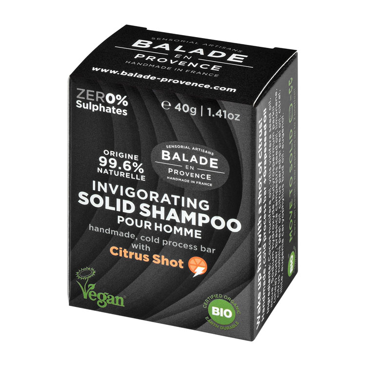 BALADE EN PROVENCE MEN SHAMPOO SOLID CITRUS FOR MEN