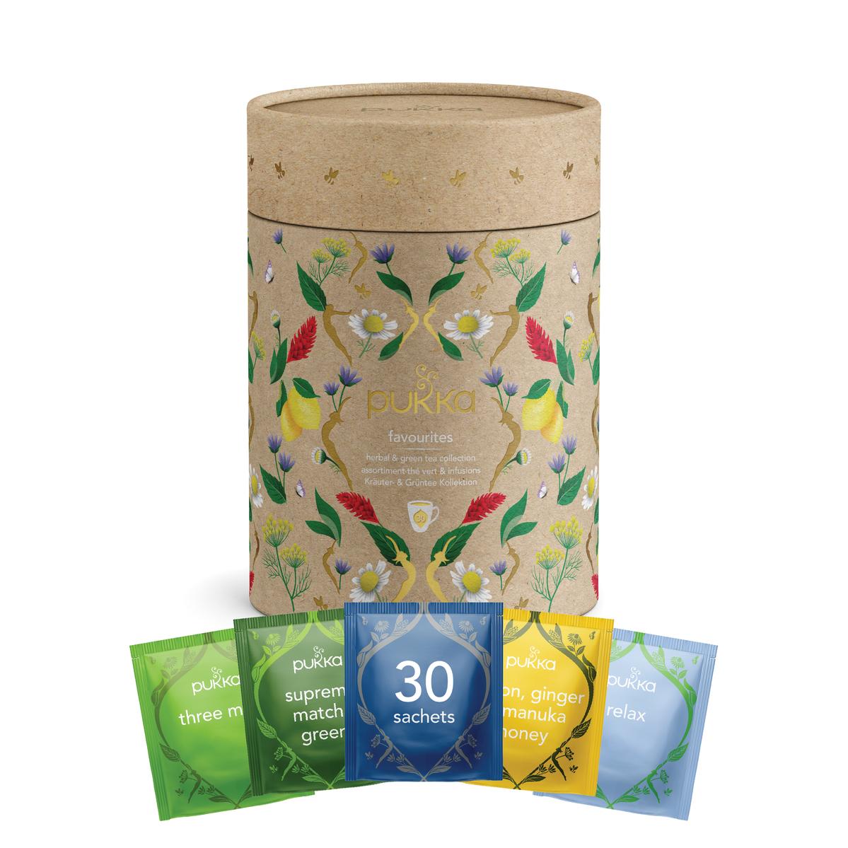 GVP PUKKA HERBAL   GREEN TEA COLLECTION - KILNER BIO -NL-BIO-01