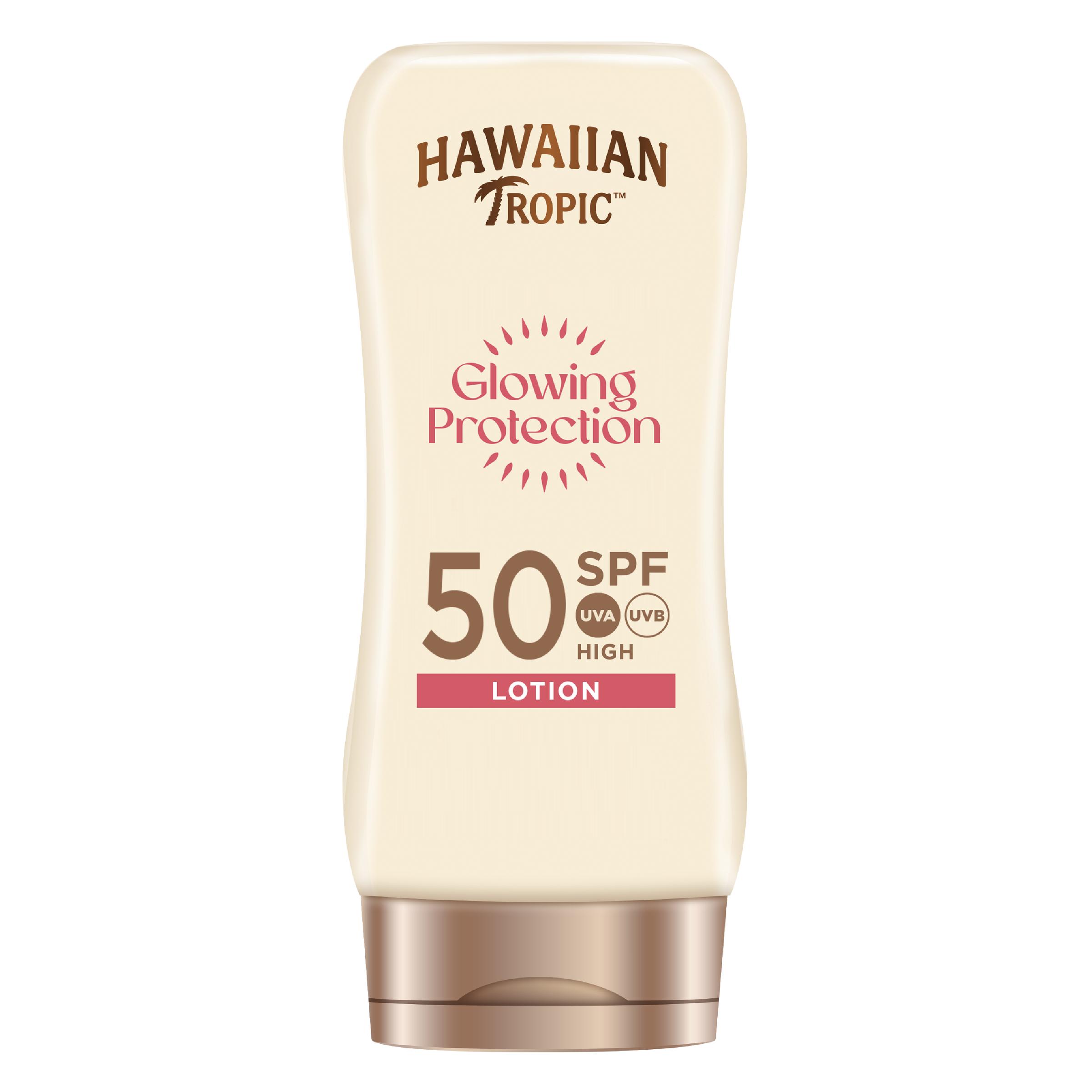 HAWAIIAN TROPIC GLOWING PROTECTION LOTION SPF50