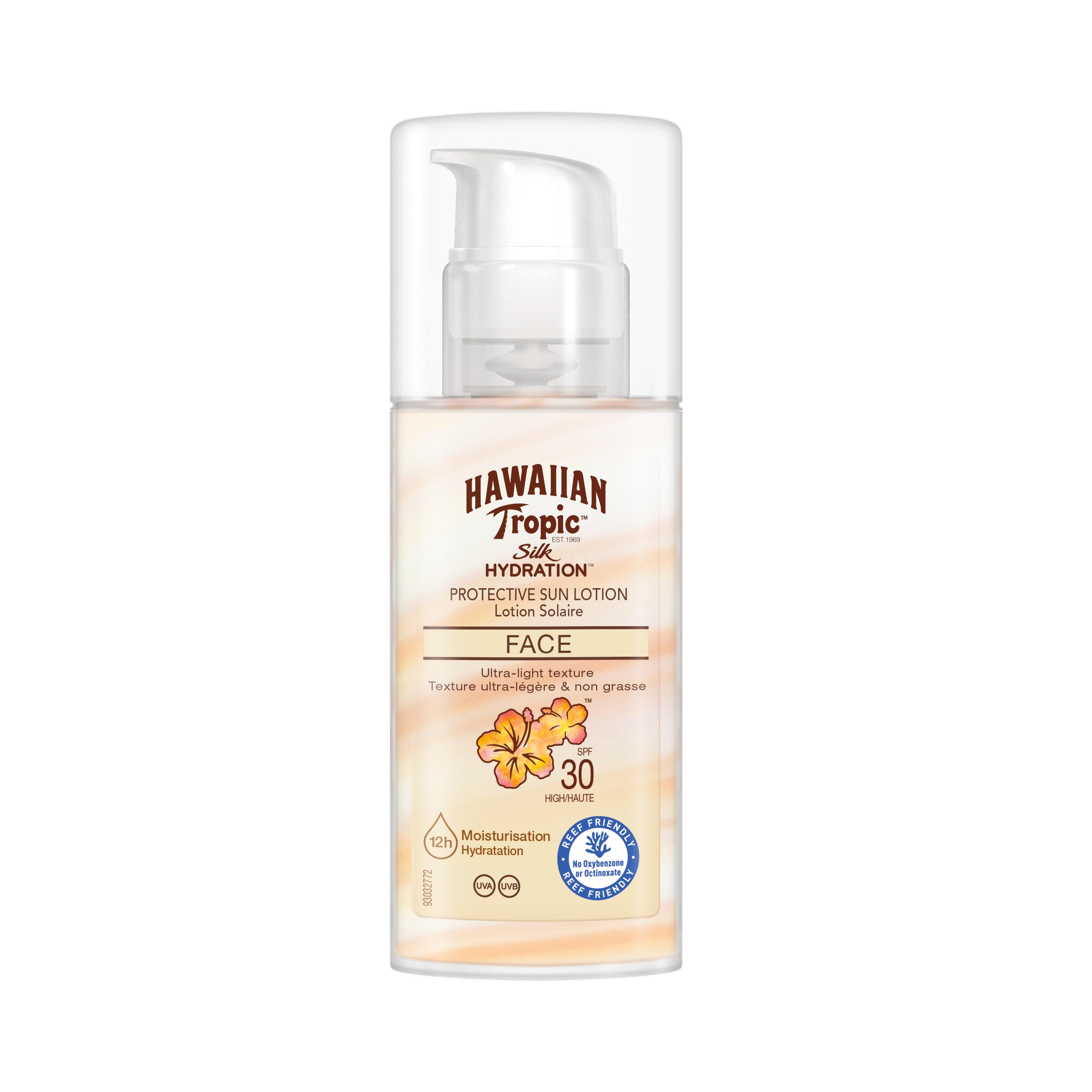 HAWAIIAN TROPIC SILK HYDRATION AIR SOFT FACE SPF30